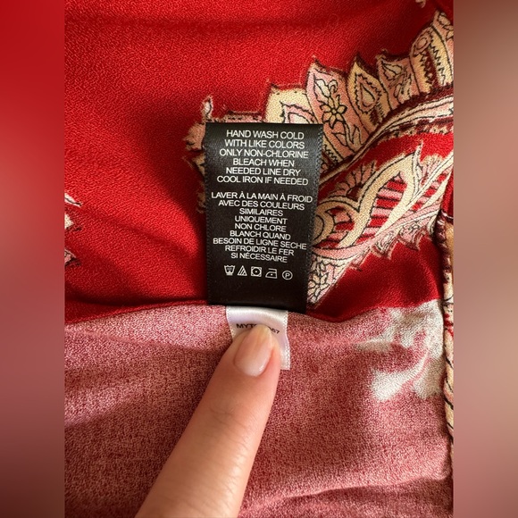 CLOSET CLEAR OUT: TDC Topson Wrap Top & Midi Skirt Set - Picture 13 of 14